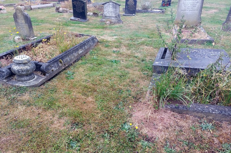 Hay Cemetery plot