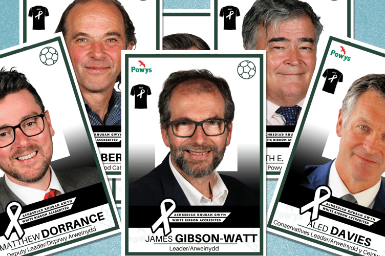 White Ribbon News Release Football Stickers
