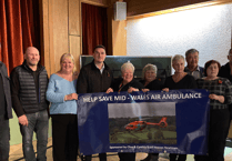 MS campaigns to keep Air Ambulance in mid Wales