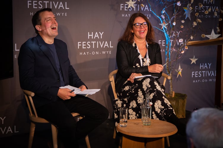 Julie Finch at Hay Festival Winter Weekend 2022