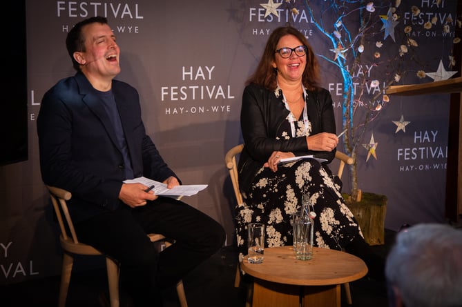 Julie Finch at Hay Festival Winter Weekend 2022