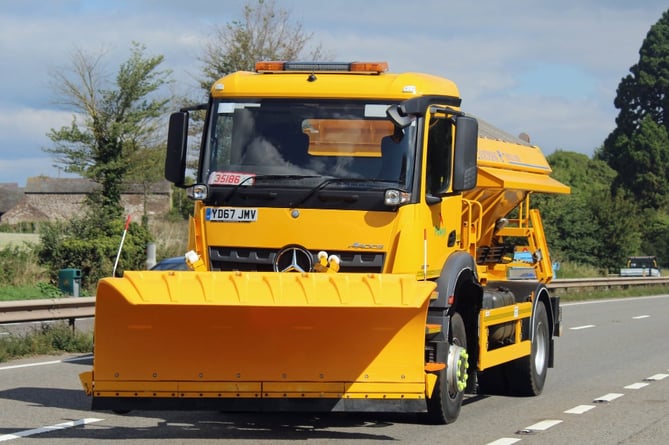 Gritter Powys Council
