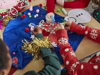Children get creative for this year’s Christmas jumper day