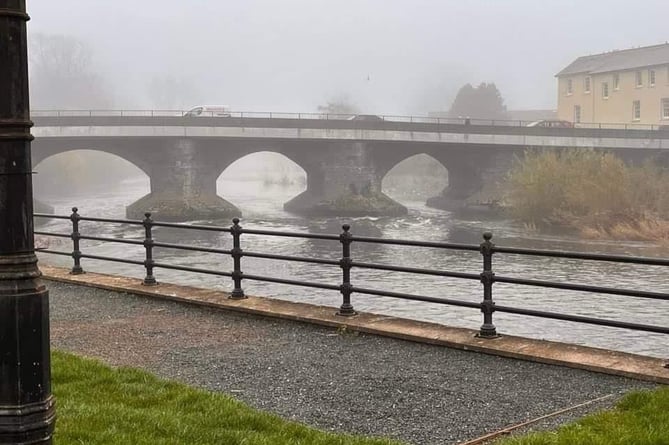 River Usk in Brecon