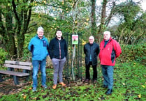 MS takes historical walk around Ystradgynlais