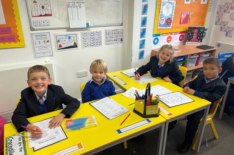 Reception class Christ College Brecon