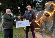 Royal Welsh Agricultural Society helps to light up Builth Wells