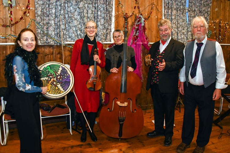 Concert in Builth Wells church hall