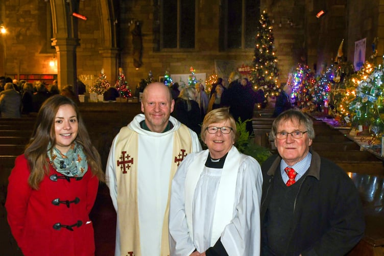 Builth Christmas tree festival