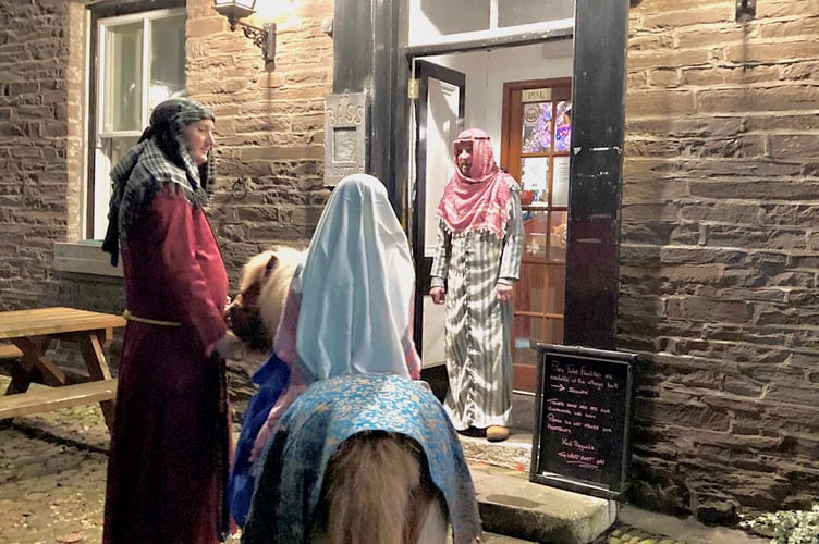 No room at The White Hart Inn