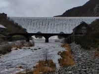 Wales’ ‘Niagara Falls’: Elan Valley dam overspills