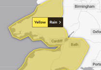 Yellow weather warning in place over Powys