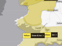Powys hit with yellow weather warning