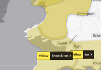 Powys hit with yellow weather warning