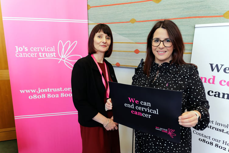 Fay Jones MP Cervical Cervical Cancer Awareness