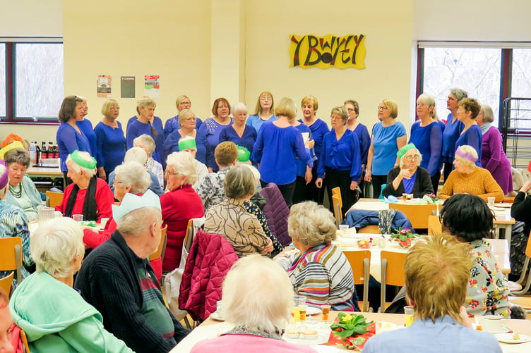 Builth Wells Rotary party