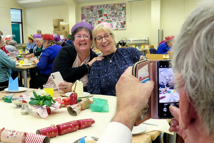 Builth Wells Rotary party