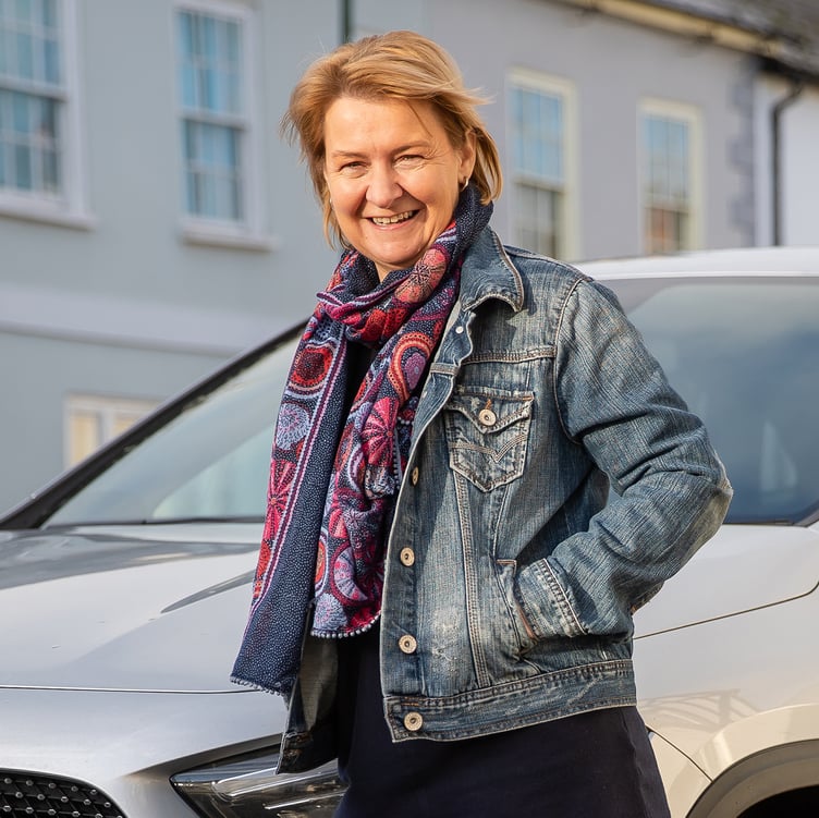 MONMOUTH, UK:
Beverley Jones of Awaken photographed in Monmouth on 17 December 2020
(Picture by Nick Morrish)