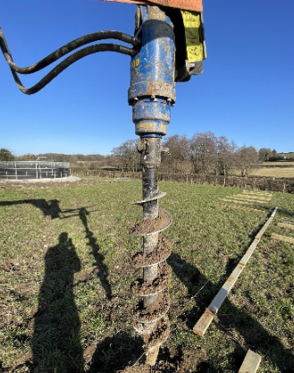 Stolen auger