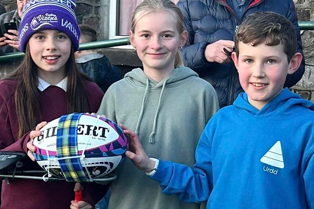 Scotland vs Wales match ball