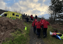 Man suffers suspected neck fracture at Bike Park Wales