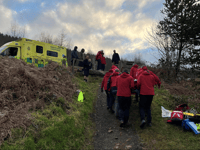 Man suffers suspected neck fracture at Bike Park Wales