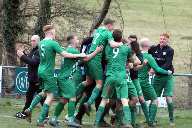 Hay St Marys 3 – Tregaron Turfs 1