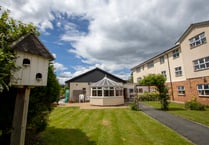 A purpose-built care home with stunning views of the Brecon Beacons
