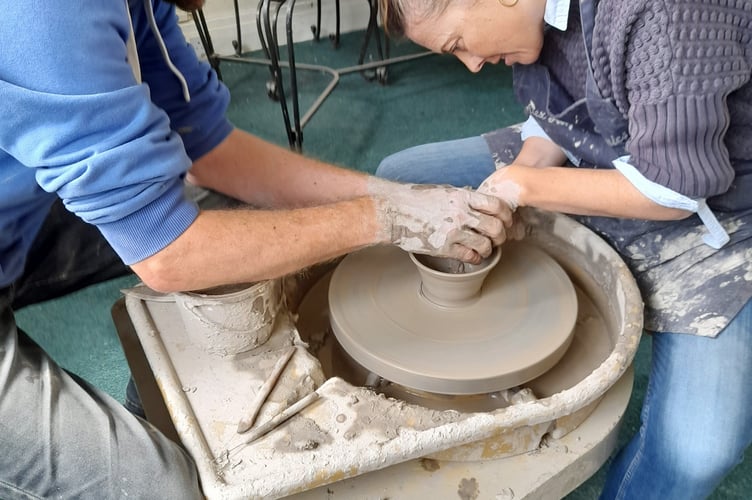 Alex Allpress Pottery, Builth Wells.