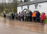 Repair work to damaged road at Capel-y-ffin to begin in May