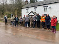 Repair work to damaged road at Capel-y-ffin to begin in May
