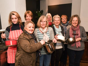 Saucepans at the ready for Builth Wells fundraisers