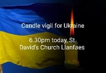 St. David's Church holding service to mark one year of War in Ukraine