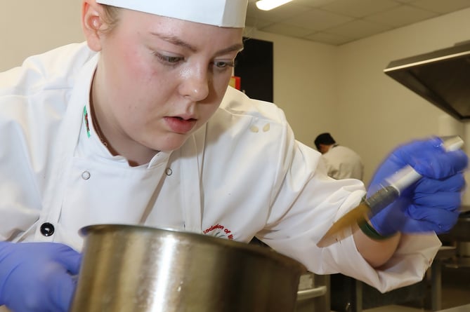 Welsh Culinary Association, Junior Chef Of Wales 2023.Pictured is Picture by Phil Blagg Photography.PB21-2023
