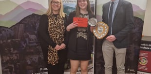Rachel is named Brecknock YFC Junior Member of the Year!