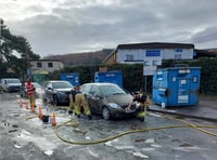 Presteigne Fire Station car wash raises more than £1300
