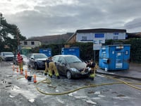 Presteigne Fire Station car wash raises more than £1300