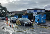 Presteigne Fire Station car wash raises more than £1300