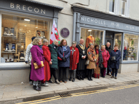 VIDEO: Purple Plaque unveiled for Brecon’s pioneering woman doctor