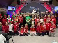 School choir joins Bracken Trust Singers for St David's Day concert
