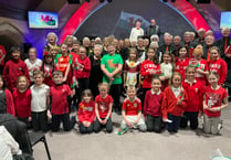 School choir joins Bracken Trust Singers for St David's Day concert