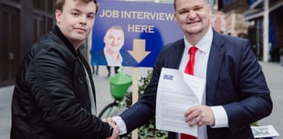 Brecon man secures new job after 'bizzare' London street interview