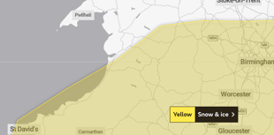 Met Office issue yellow weather warning over Powys