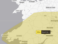 Met Office issue yellow weather warning over Powys