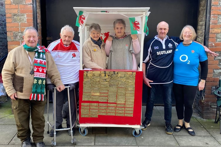 Brecon raffle winners