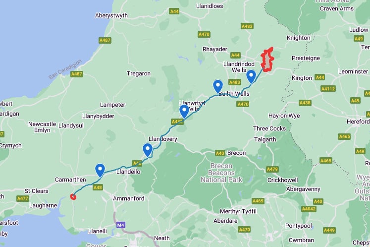 Pylon map