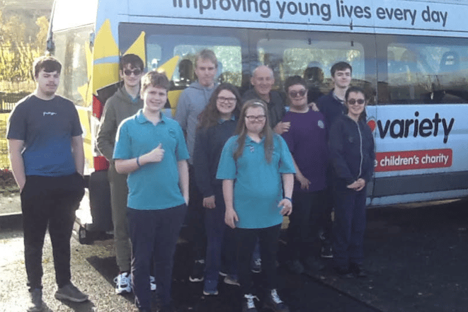 Ysgol Penmaes new minibus