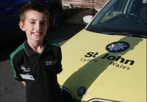 Powys youngster wins St John Ambulance Cymru award
