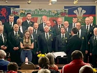 Rhayader and District Male Voice Choir perform at concert