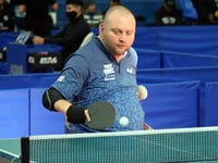 Rob Davies wins gold at British Para Table Tennis Championships